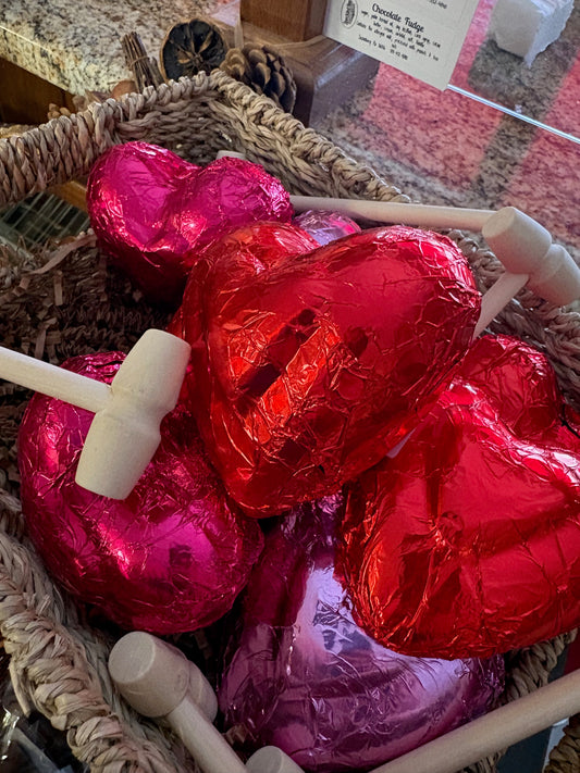 M&M Smash Heart with Edible Confetti